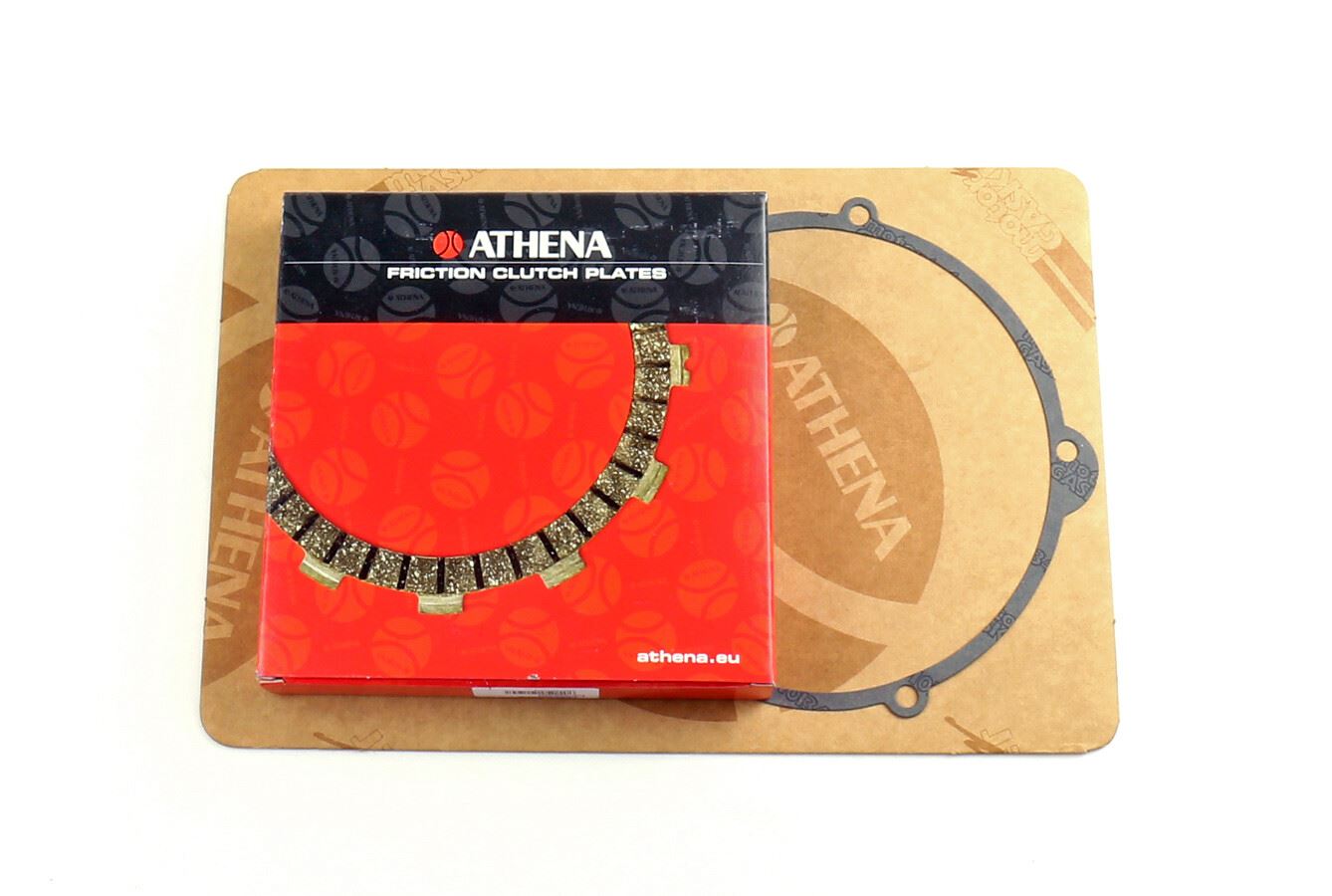 Athena Clutch Friction Plate & Cover Gasket Kit Gas Gas EC250 97-13, EC300 98-11