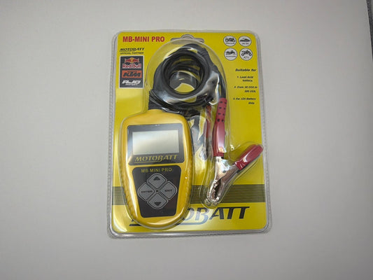 Motobatt MB-Mini Pro Tester Lead Acid & Lithium Electronic Battery and System Tester