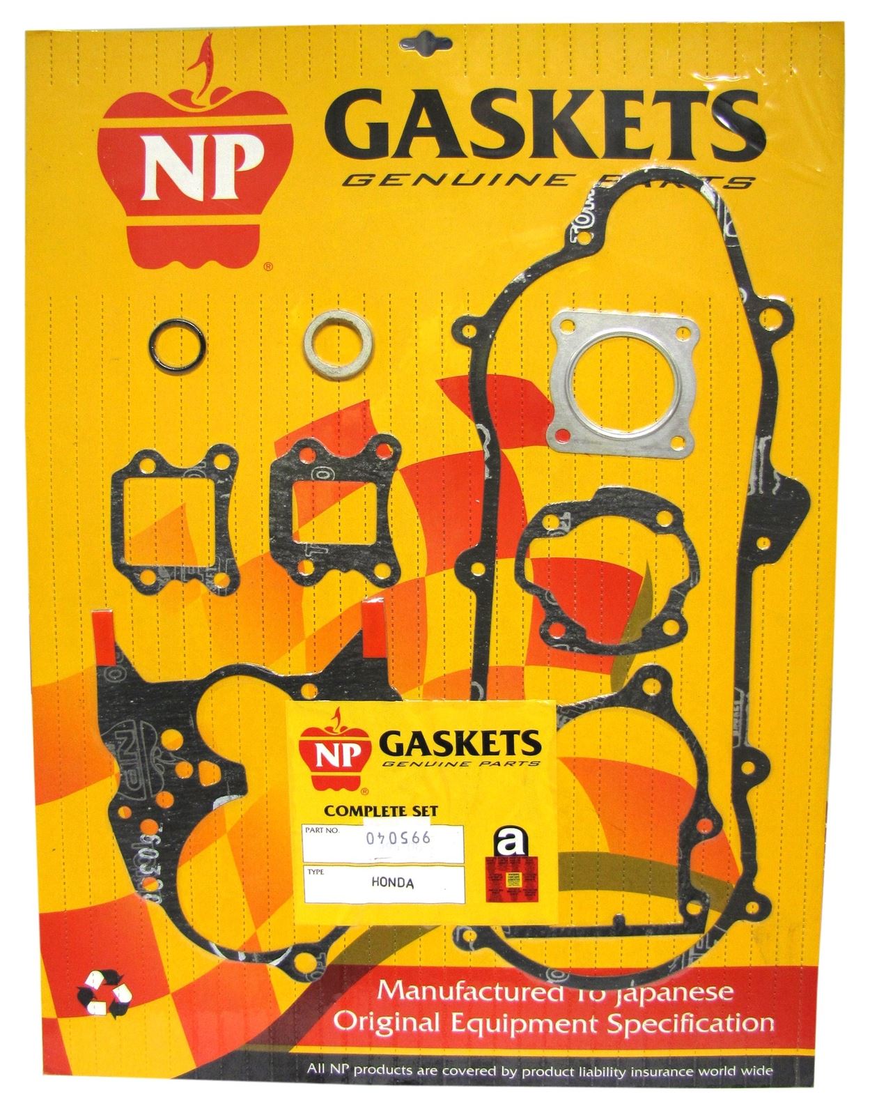 Full Gasket Set Honda NB50 84-88, NE50 86-87, SA50 Vision Met-In 88-95
