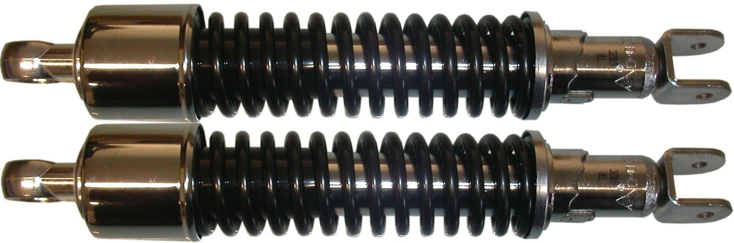 Shocks 320mm Pin+Fork up to 175cc (Chrome Caps & Black Springs) Type 9
