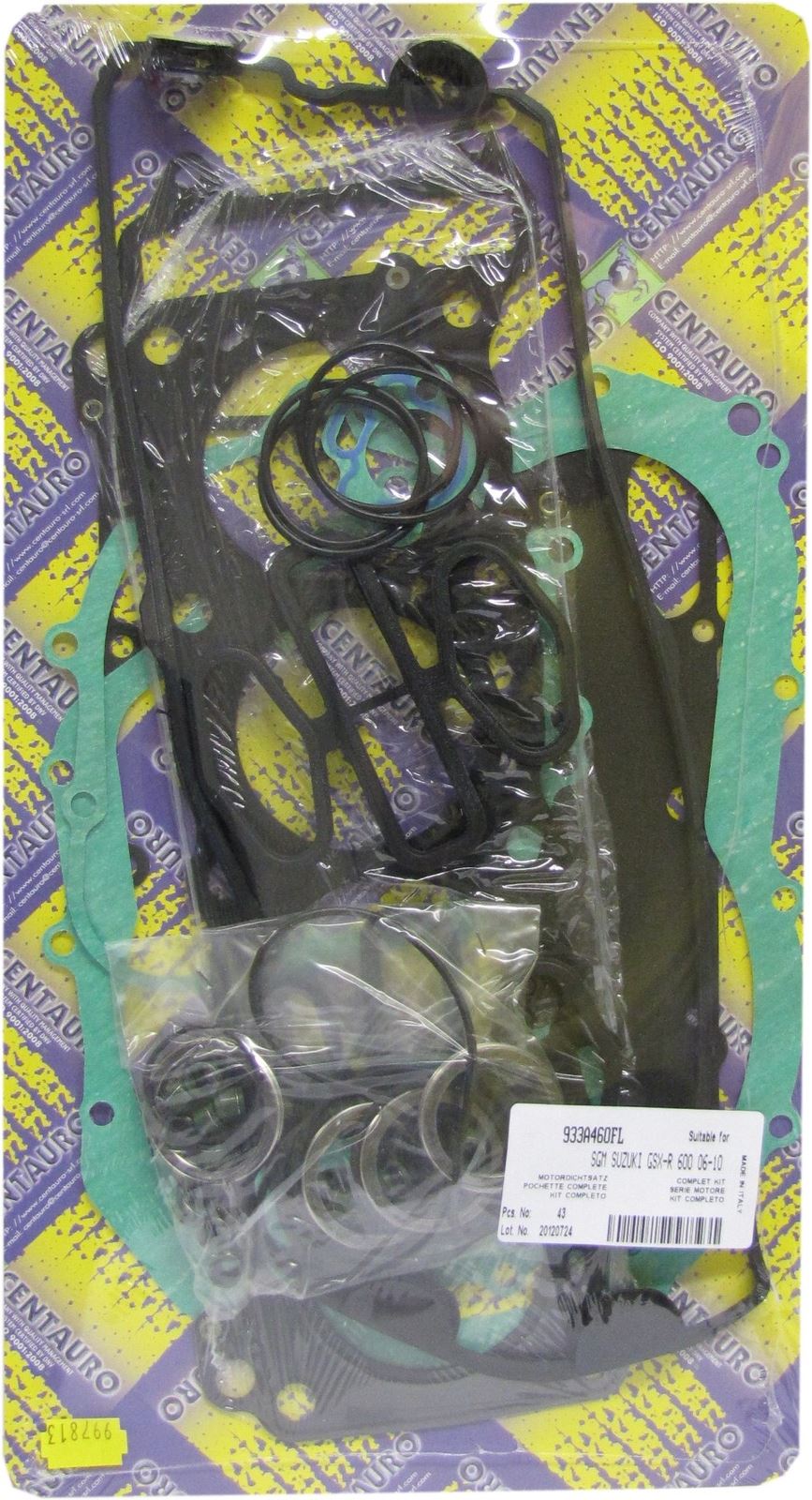 Centauro Full Gasket Set Suzuki GSX-R600K6-L4 (Fuel Injected) 2006-2010