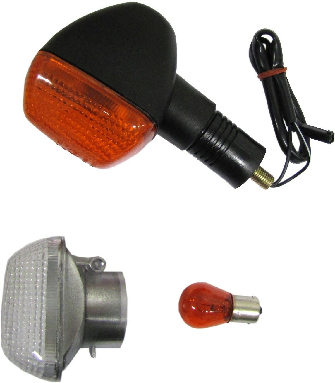 Indicator Suzuki GSXR750W/600, TL1000, SV650 Rear Left (Amber & Clear)