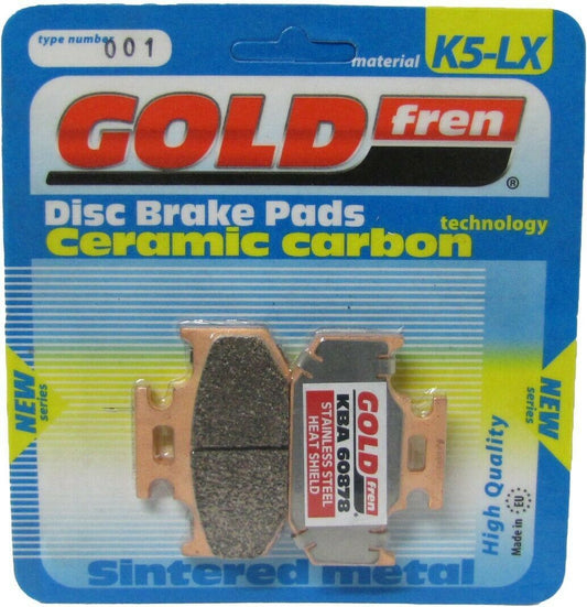 Goldfren Brake Pads K5-LX001, VD432, FA152, FDB659, SBS632