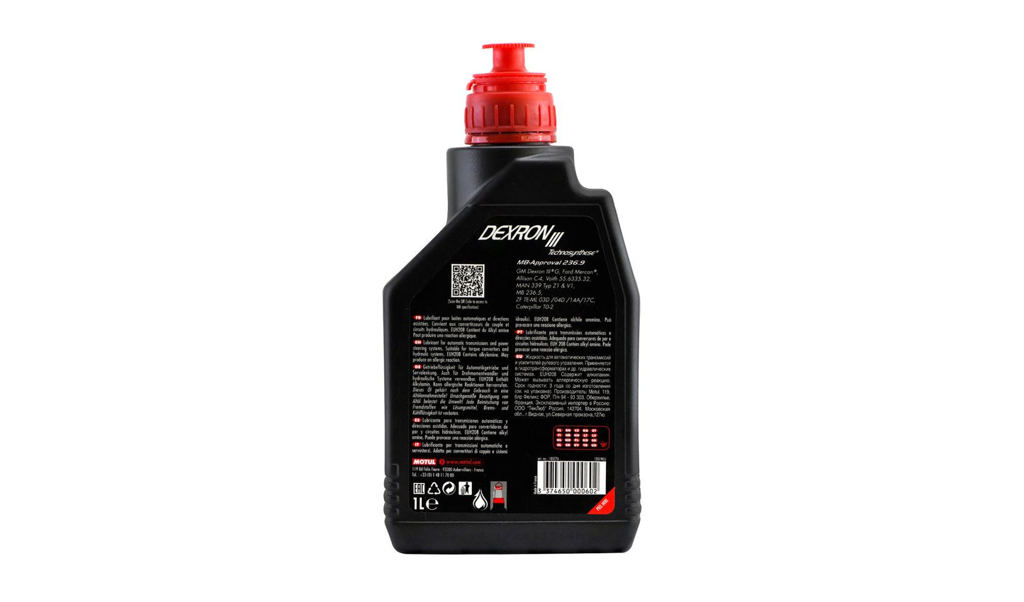 Motul Dexron 3 Automatic Gearbox Oil (ATF) 1 Litre