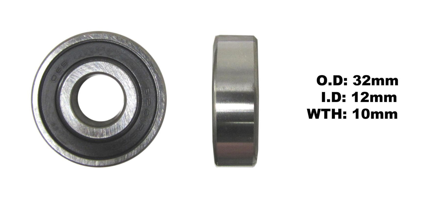 Bearing NTN 6201LLU(ID 12mm x OD 32mm x W 10mm)