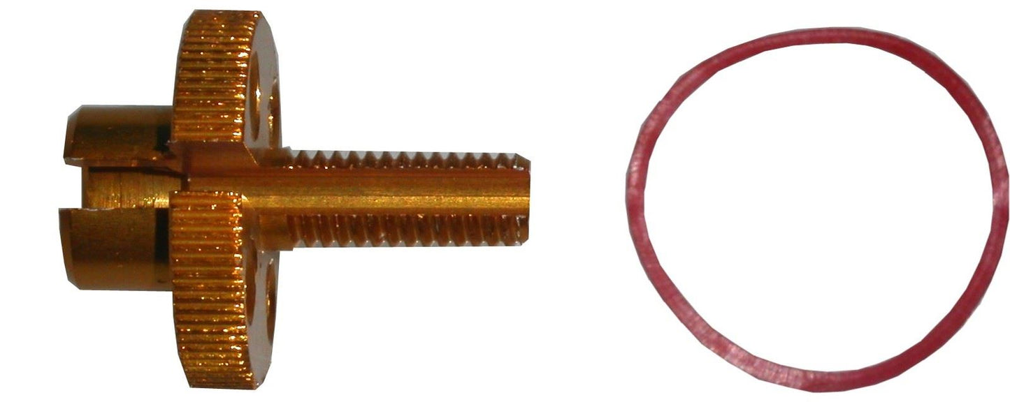 Motorcycle Cable Adjuster Handlebar Alloy Gold 8mm Cable Clutch
