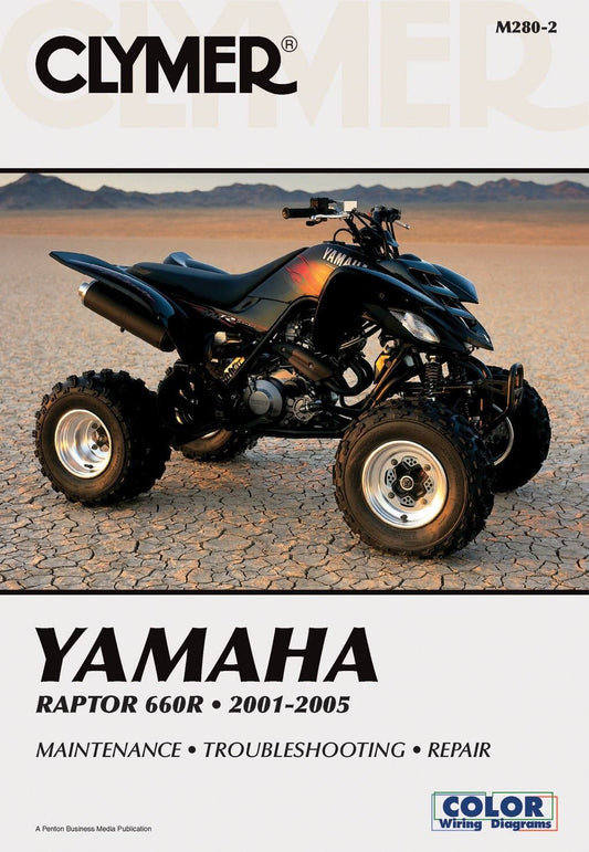 Clymer Manual For Yamaha Raptor660R 01-05