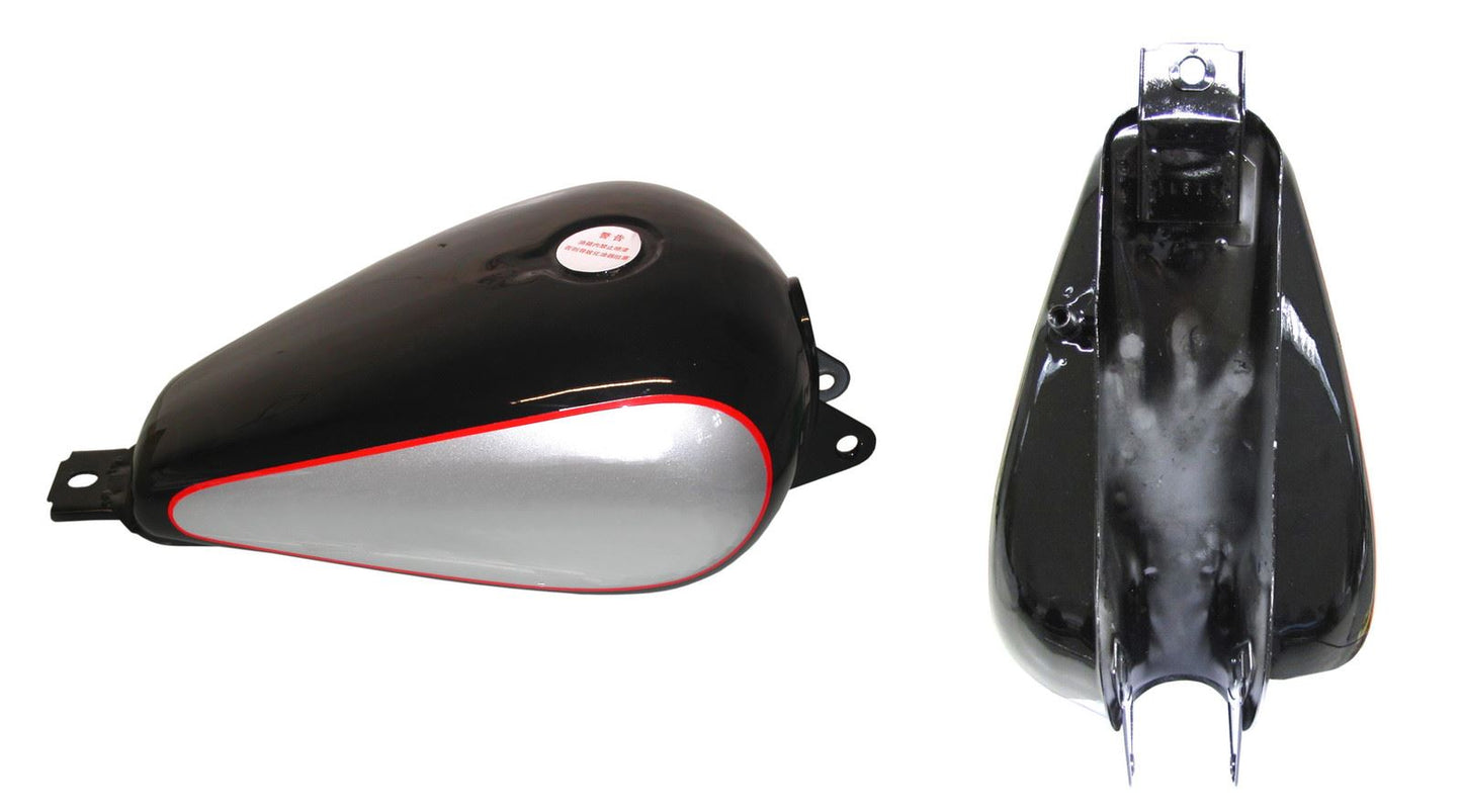 3.5 GALLON SINGLE CAP PAINTED TO FIT HONDA CMX 250 REBEL 480MM X 300MM X 110MM