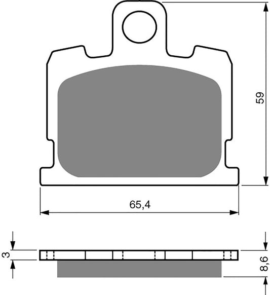 Goldfren Brake Pads AD151, VD228, FA70, FDB227, SBS547