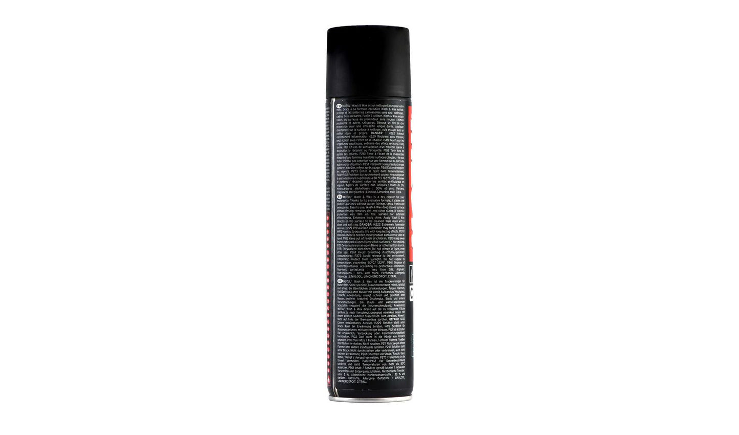 Motul E9 Wash & Wax (Aerosol)
