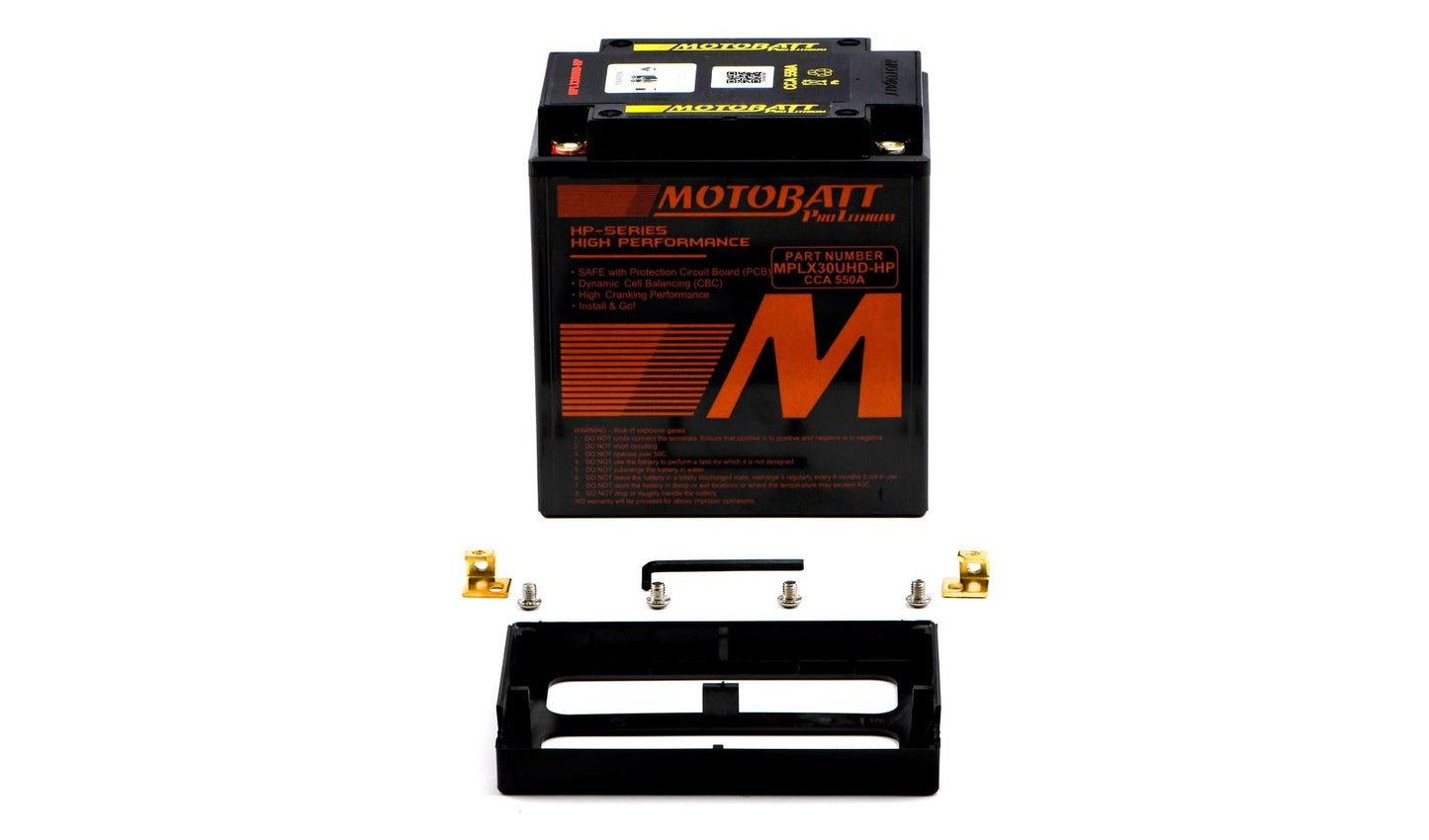 Motobatt Pro Lithium Battery MPLX30UHD-HP With Charge Protection Circuit