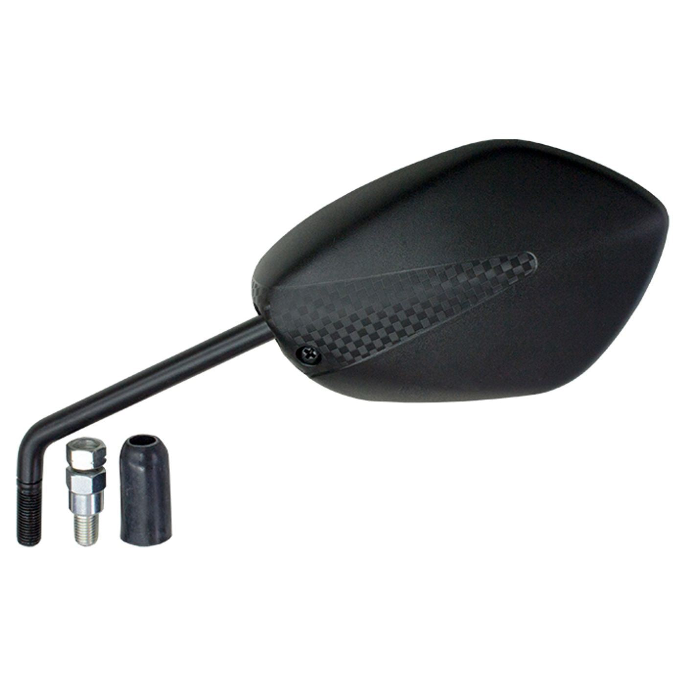 Mirror Left 10mm Black Suzuki GSX-S125 17- (E-Marked) OE Refs: 56600-34J50, 56600-34J90