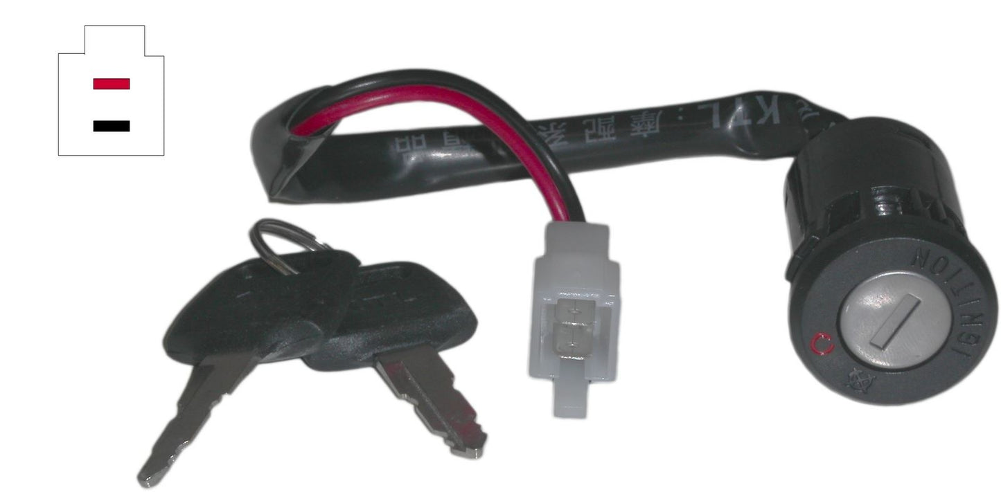 Ignition Switch Honda CG125 Brazil 01-09 (2 Wires)