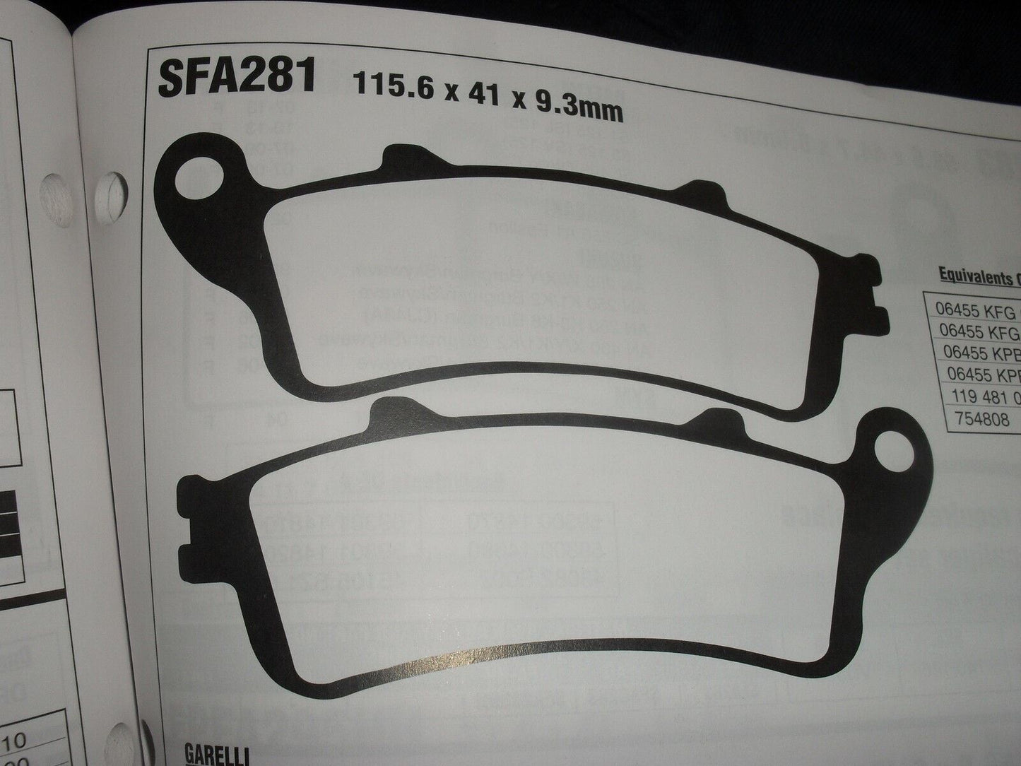 EBC FA 281 Motorcycle Brake Pads Limited Stock!!