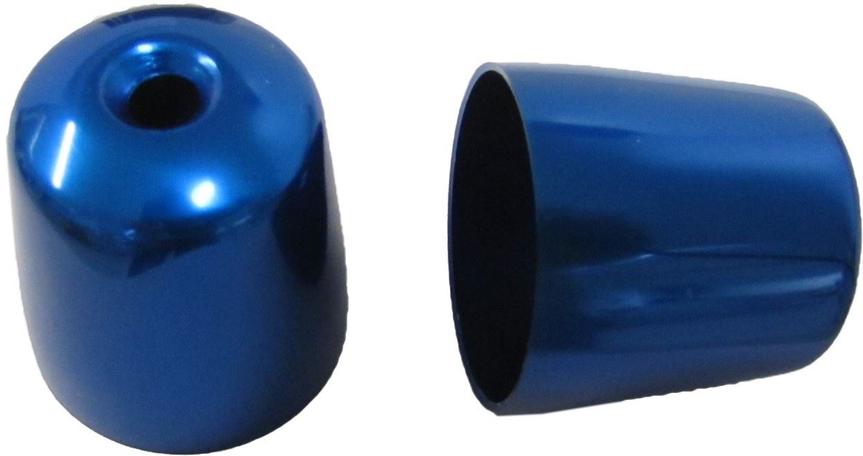 Handlebar Bar End Cover Blue For Triumph Daytona 900-1200 Sprint S/Triple (Pair)
