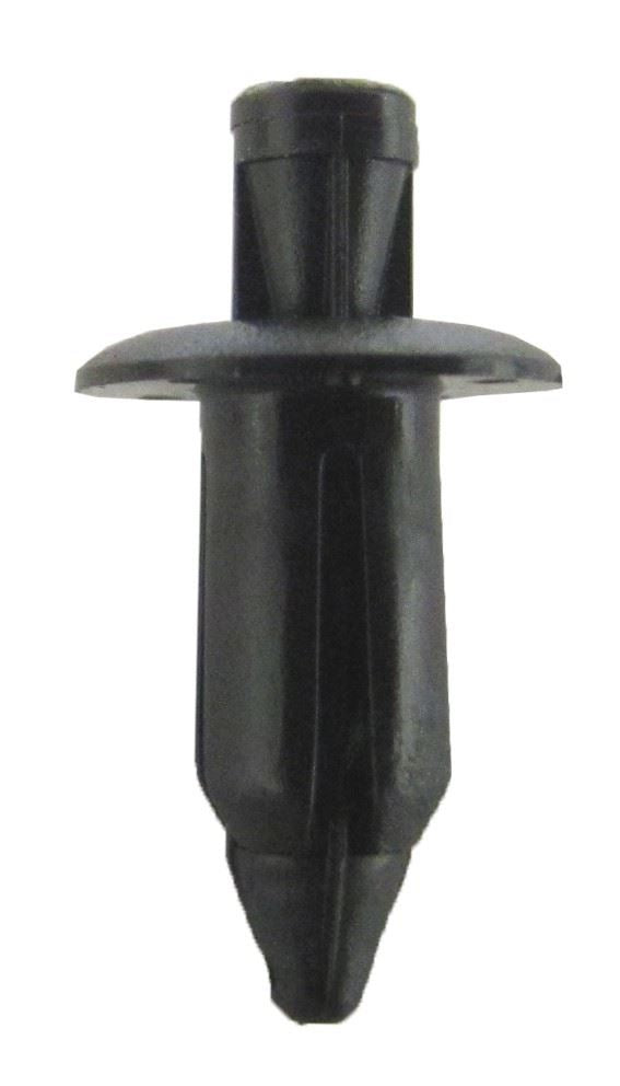Fairing Clip Push Rivet Type 6mm hole with Head 12mm, Black (RVT-PR03)