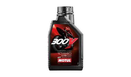 Motul 300V Factory Line 10w40 4T 100% Synthetic (1 Litres)