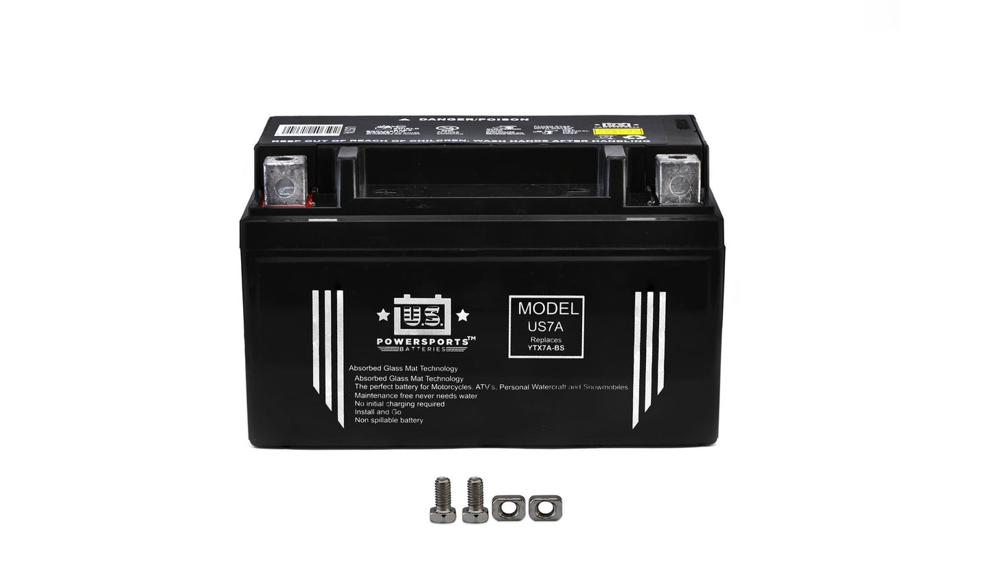 MTX Power Battery XT7A Sealed 12v 7.0AH CCA:105A L:150mm H:95mm W:87mm CTX7A-BS, CT7A-BS, US7A