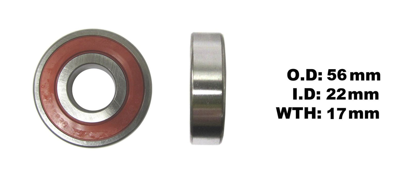 Bearing NTN 63/22 Thick(ID 22mm x OD 56mm x W 17mm)