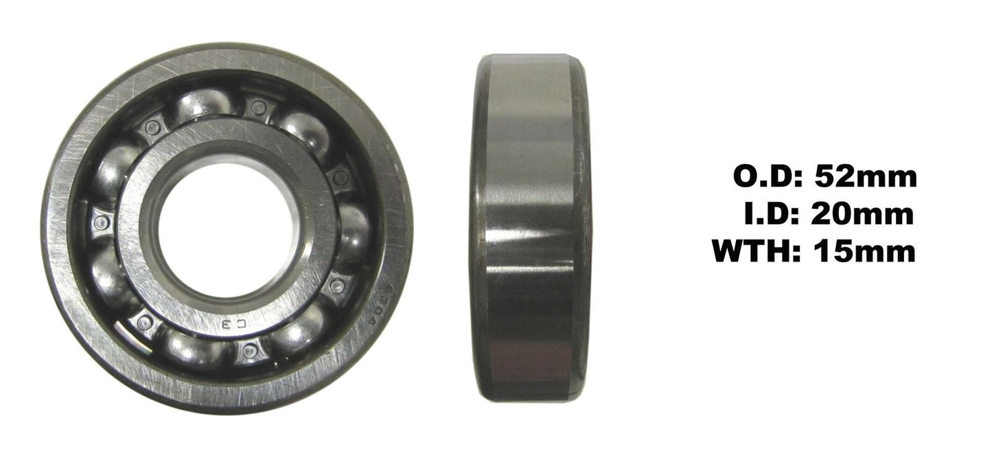 Bearing NTN 6304(I.D 20mm x O.D 52mm x W 15mm)