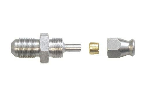 Male Hose End 10mm x 1.00mm Convex on to Brake Hose Stainles