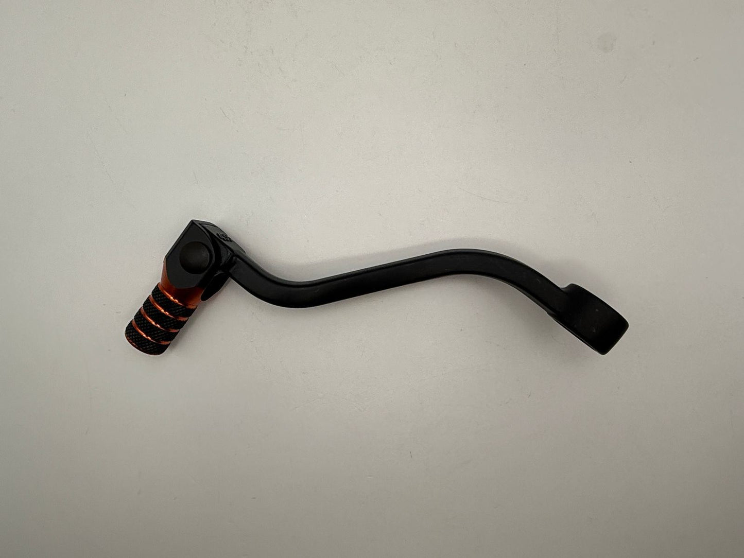Gear Lever Alloy Black with Orange Tip KTM 250 XC 17-19, 250 EXC 17-20, 250 EXC TPI 18-20, 300 EXC TPI 18-20, 250 SX 17-20, Husqvarna TC250 17-20, TE250 17-20