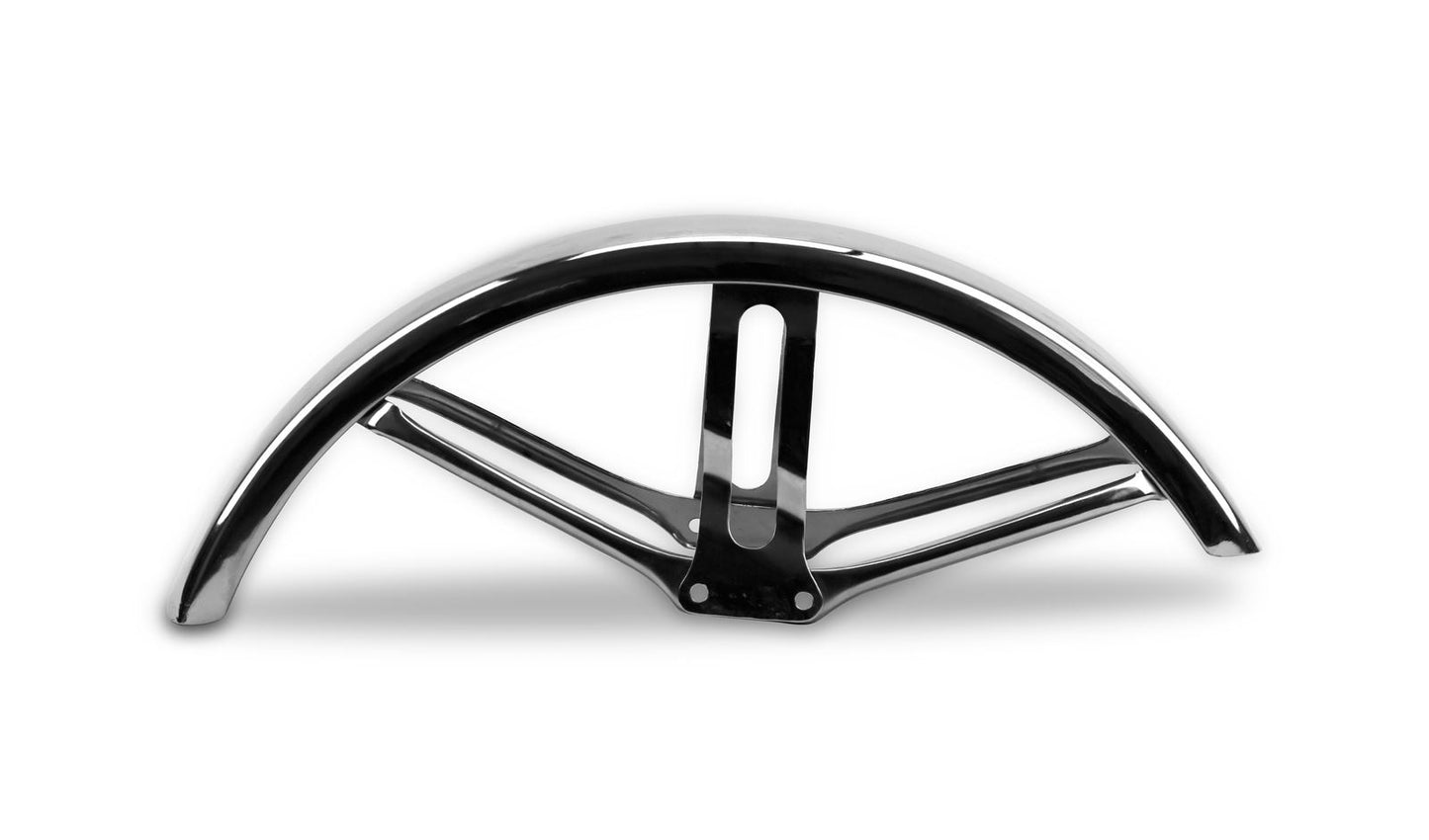 Front Mudguard Yamaha FS1E (Disc Brake Model) Chrome (Holes = ..)