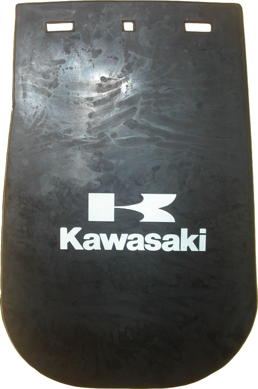 KAWASAKI LARGE MUDFLAP 140mm x 265mm PROJECT BUILDS RETRO