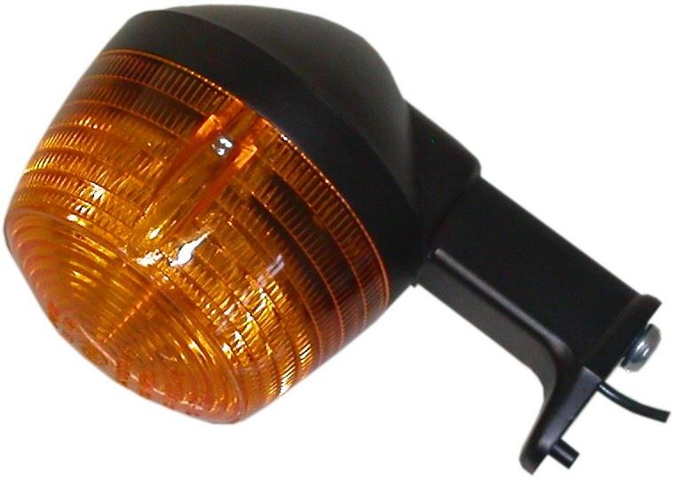Indicator Suzuki GP100 UD,UN,UX Black Round (Amber) (Stem Length 39mm)