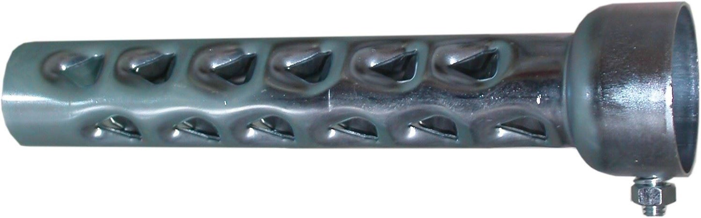 Uni. Baffle 53.50mm & 8"Long Not Chrome (Each)