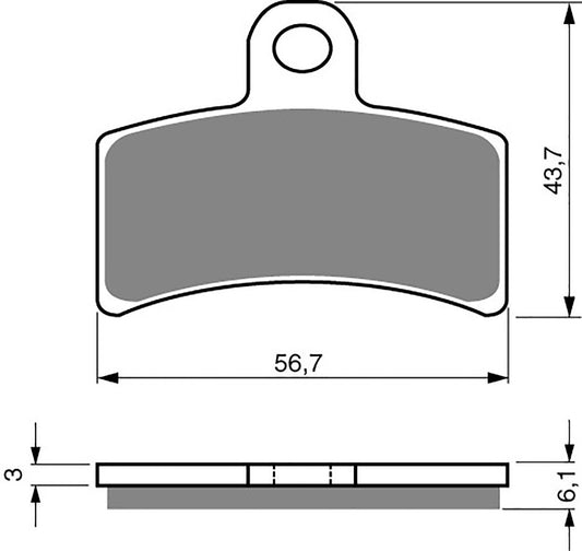 Goldfren Brake Pads K1-143