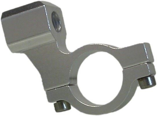 Mirror Clamp 10mm CNC Alloy Siliver to fit 7/8'' Handlebars