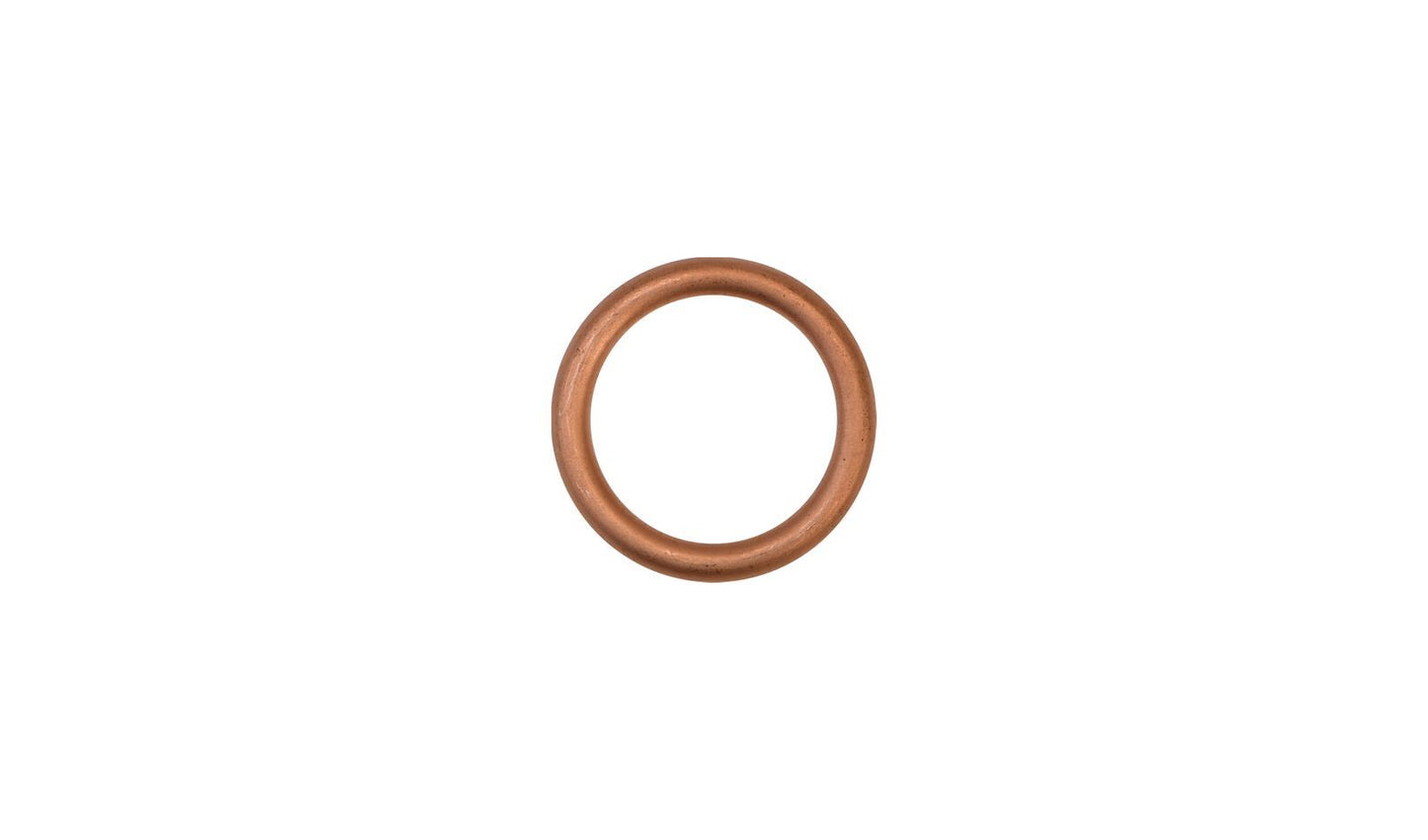 Single Exhaust Gasket Copper OD 30mm, ID 23mm, Thickness 4mm