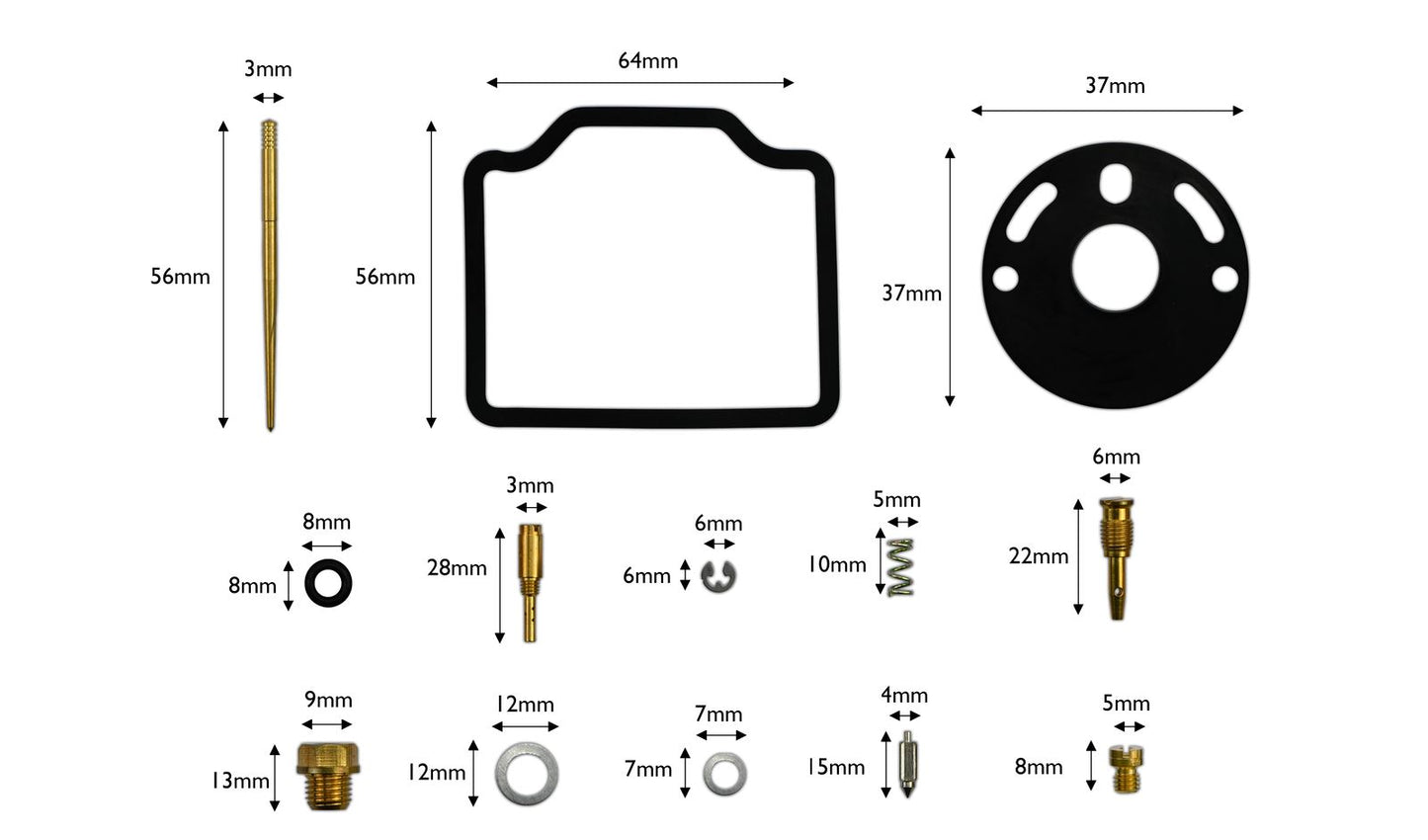 Carb Repair Kit Honda CB750K3-5 73-75