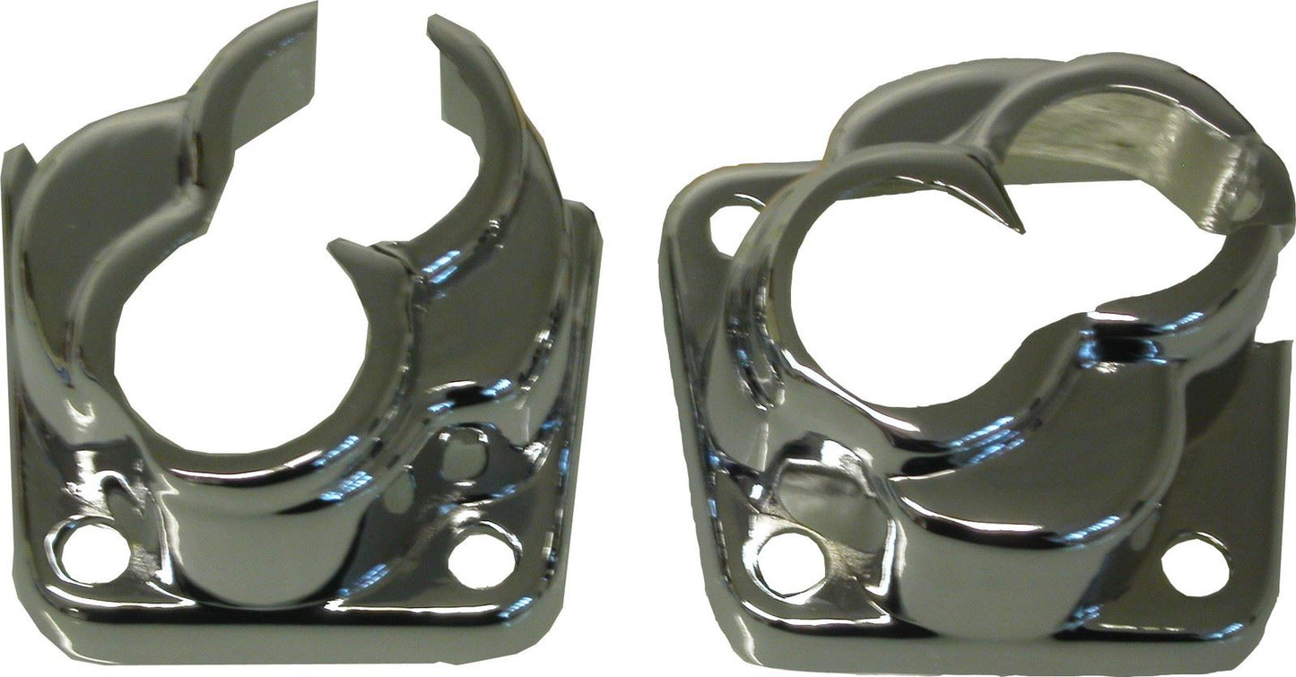 Tappet Cover Chrome Harley Davidson Big Twins Evolution 84- (Pair)