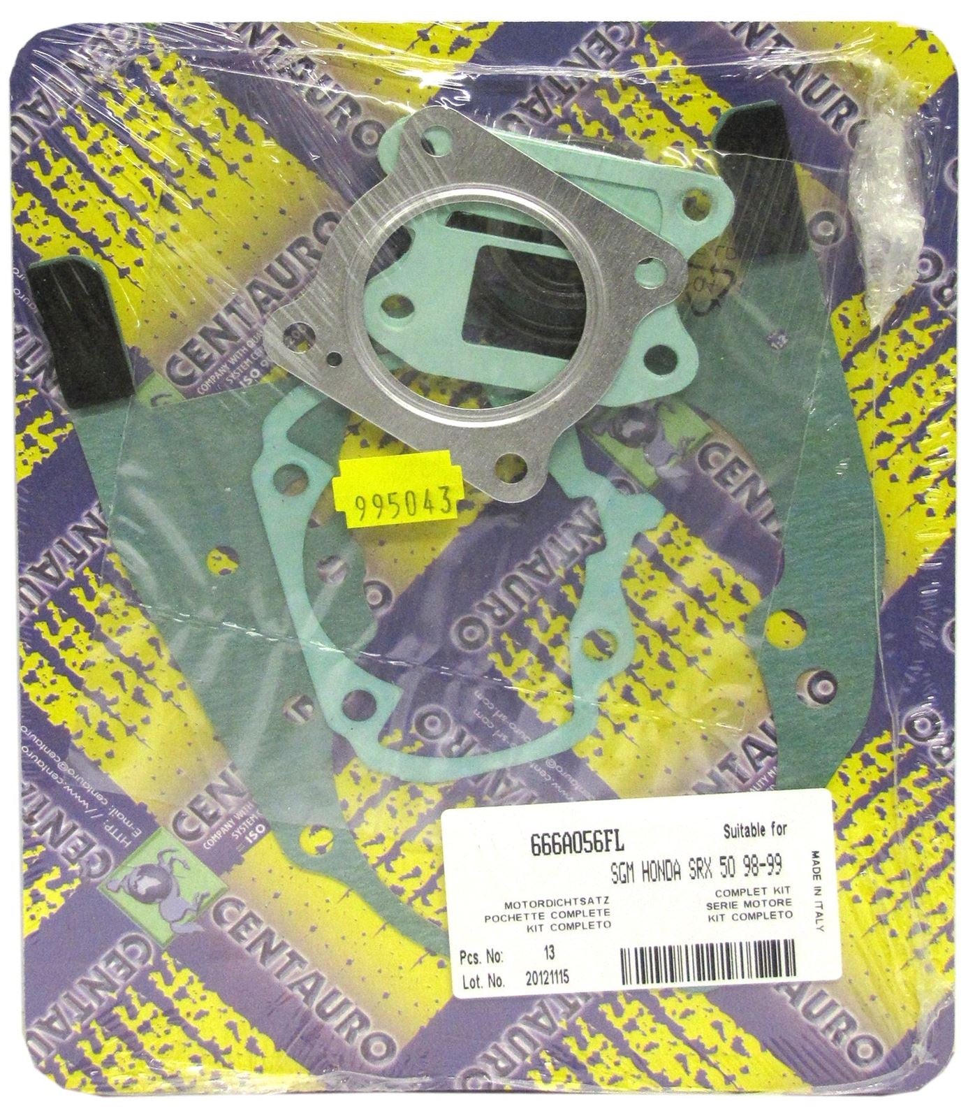 Centauro Full Gasket Set Honda SRX50 T,W,SW,X,SX 1997-1999