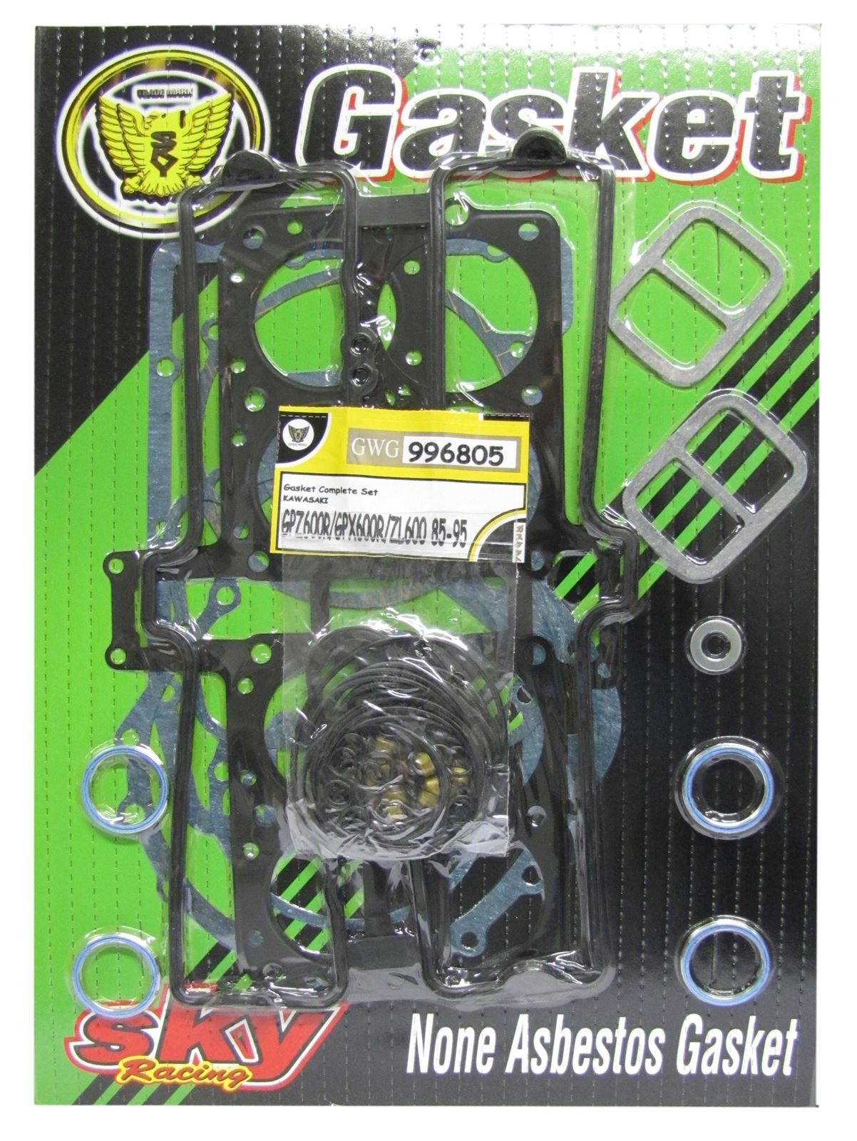 Full Gasket Set Kawasaki GPZ600R 1984-89, GPX600R 1988-96, Eliminator 1995-97