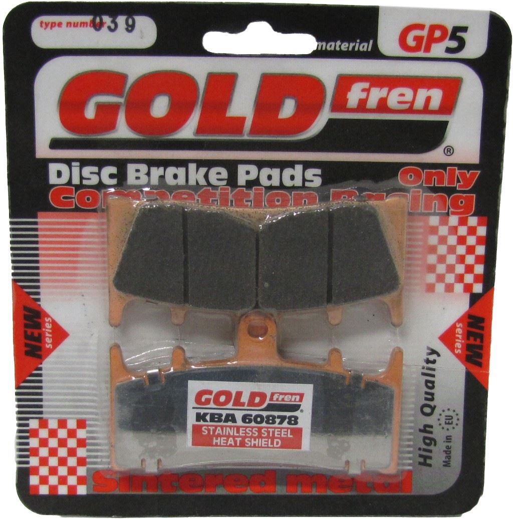 Goldfren Brake Pads GP5-039,VD349,FA188,FDB873,SBS686