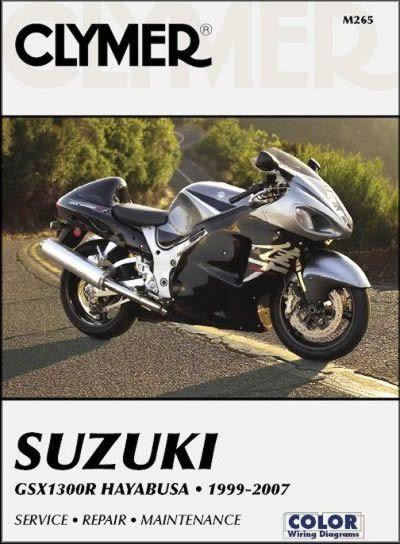 Clymer Manual For Suzuki GSX1300R Hyabusa 99-07