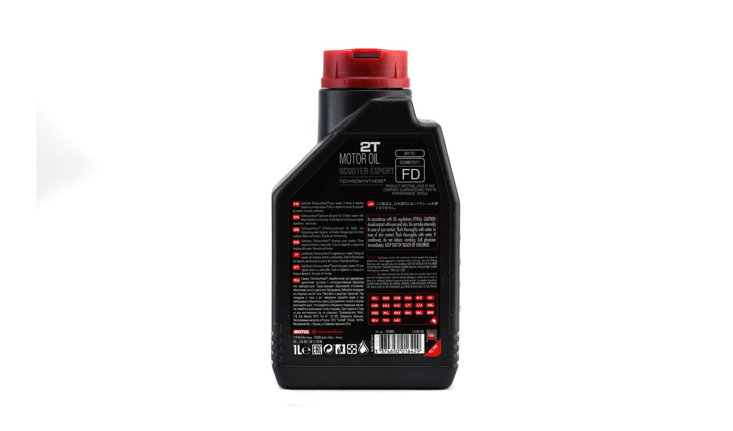 Motul Scooter Expert 2T Semi Synthetic 1 Litre