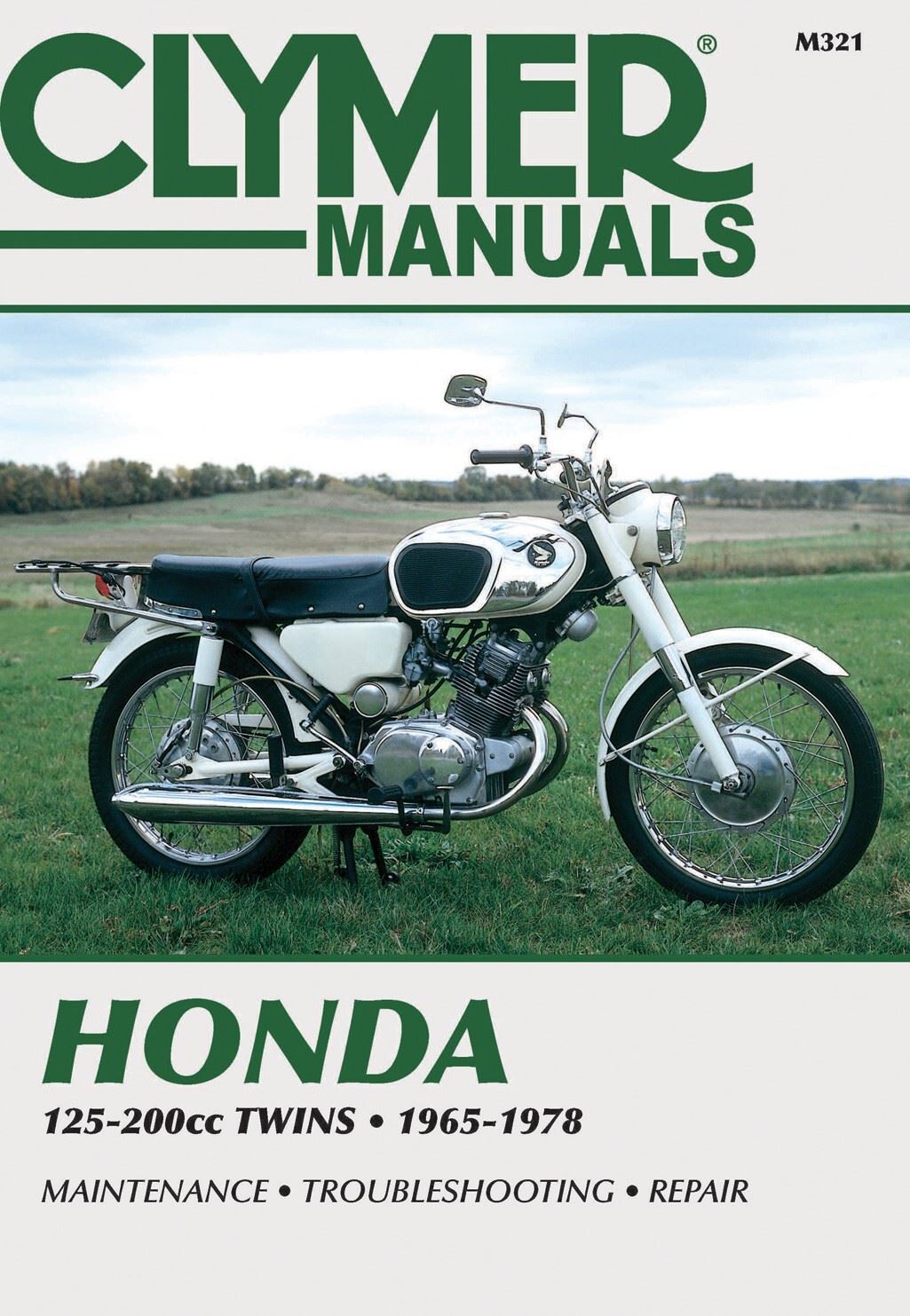 Clymer Repair Manual For Honda CL 175 Scrambler K 1968 (0175 CC)