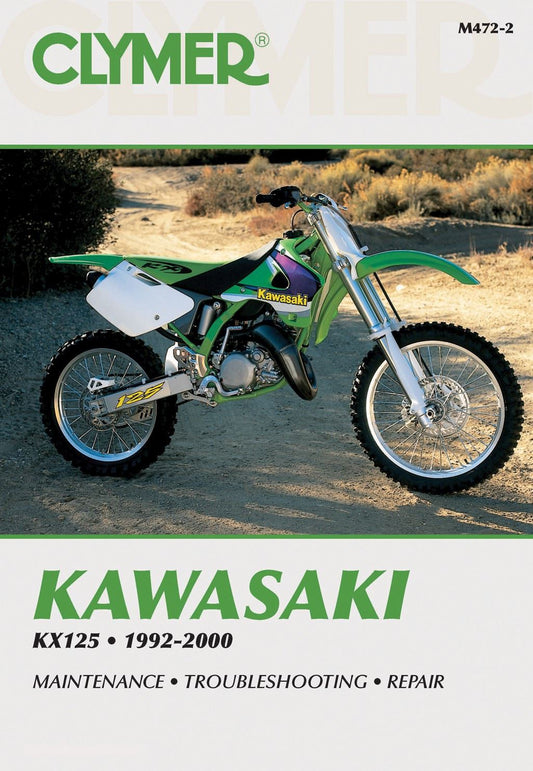 Clymer Repair Manual For Kawasaki KX 125 K4 1997 (0125 CC)