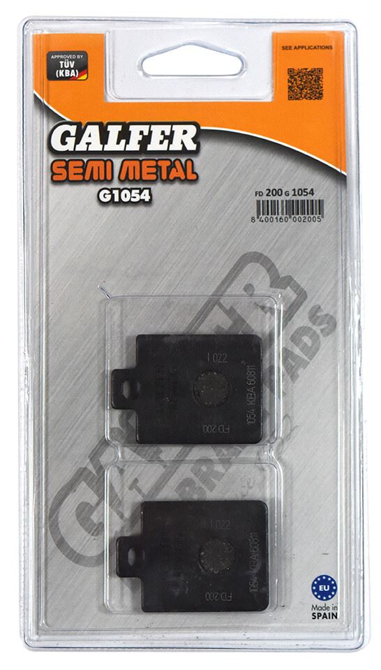 Galfer Brake Pad FD200,AD137,FA260,FDB2057,SBS724