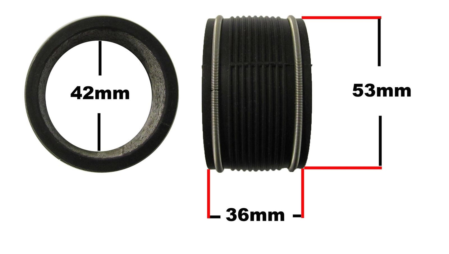 Exhaust Rubber Yamaha RD400 includes paper gasket joint (Each)