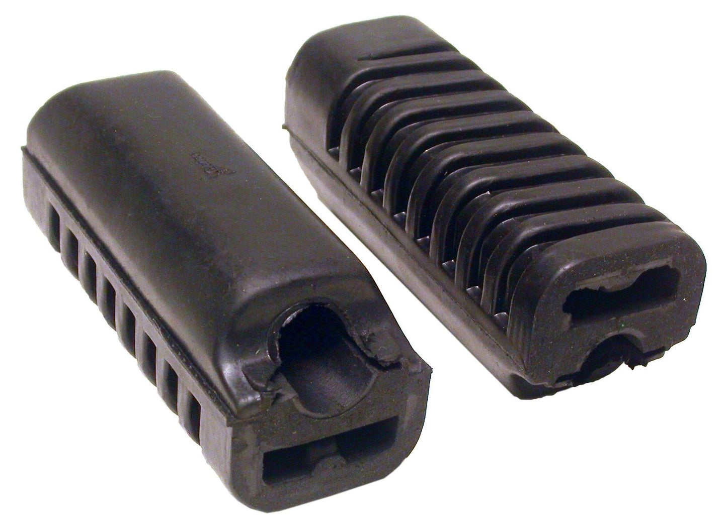 Footrest Rubbers 16mm Round Fitting & 105mm Long (Pair)