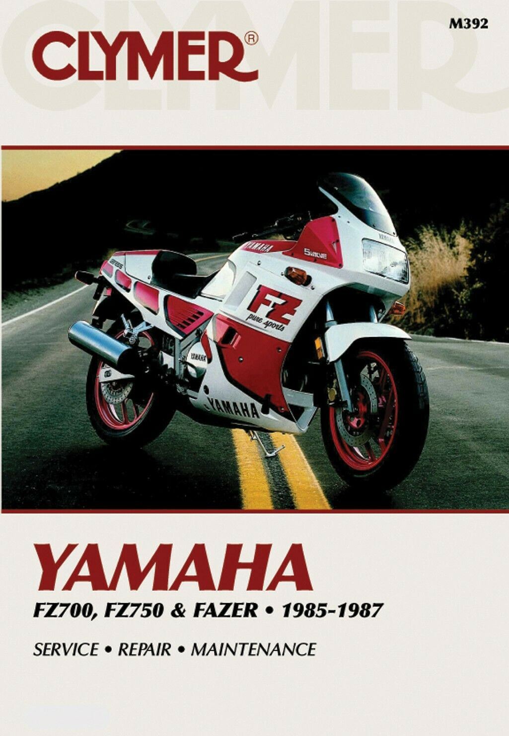 Clymer Manual For Yamaha FZ700, FZ750 & Fazer 85-87