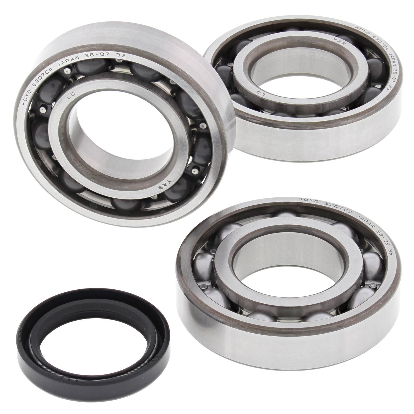Crank Shaft Bearing Kit Polaris ATP 500 4x4 2005, Hawkeye 400 HO 2x4 12-14, Scrambler 500 2x4 2008, Scrambler 500 4x4 98-99, Scrambler 500 4x4 04-12, Sportsman 400 4x4 2005, Sportsman 400 4x4 AQ-AV 2004, Sportsman 400 HO 4x4 08-14, Sportsman 450