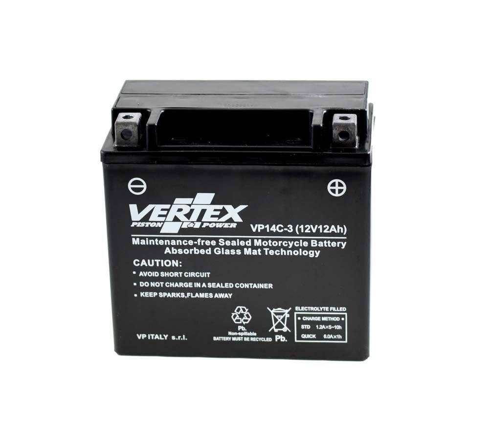 Vertex VP14C-3 Replaces ctx14-lbs (L149 x W87 x H143)