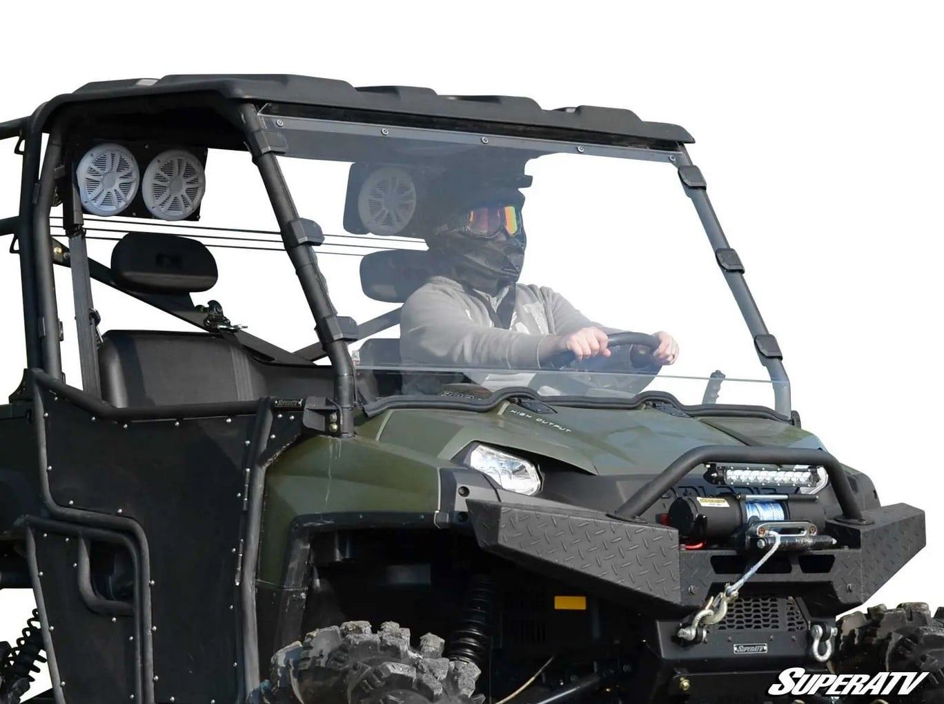 WINDSCREEN POLYCARBONATE POLARIS RANGER 500 10, 570 16>, 800 10-14, 900 11-14