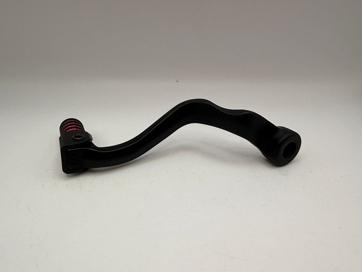 Gear Lever Alloy Black with Red Tip KTM 65 SX 25, Husqvarna TC65 24-25, Gas Gas MC65 24-25